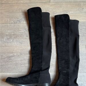 Stuart Weitzman

5050 Over-The-Knee Stretch-Suede Boots